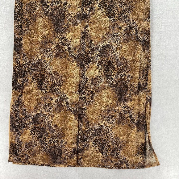 Animal Print Long Maxi Dress Womens‎ 24W Sleeveless - Picture 9 of 12